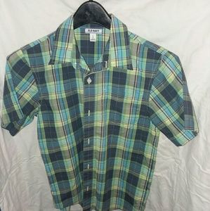 Boys button up shirt.